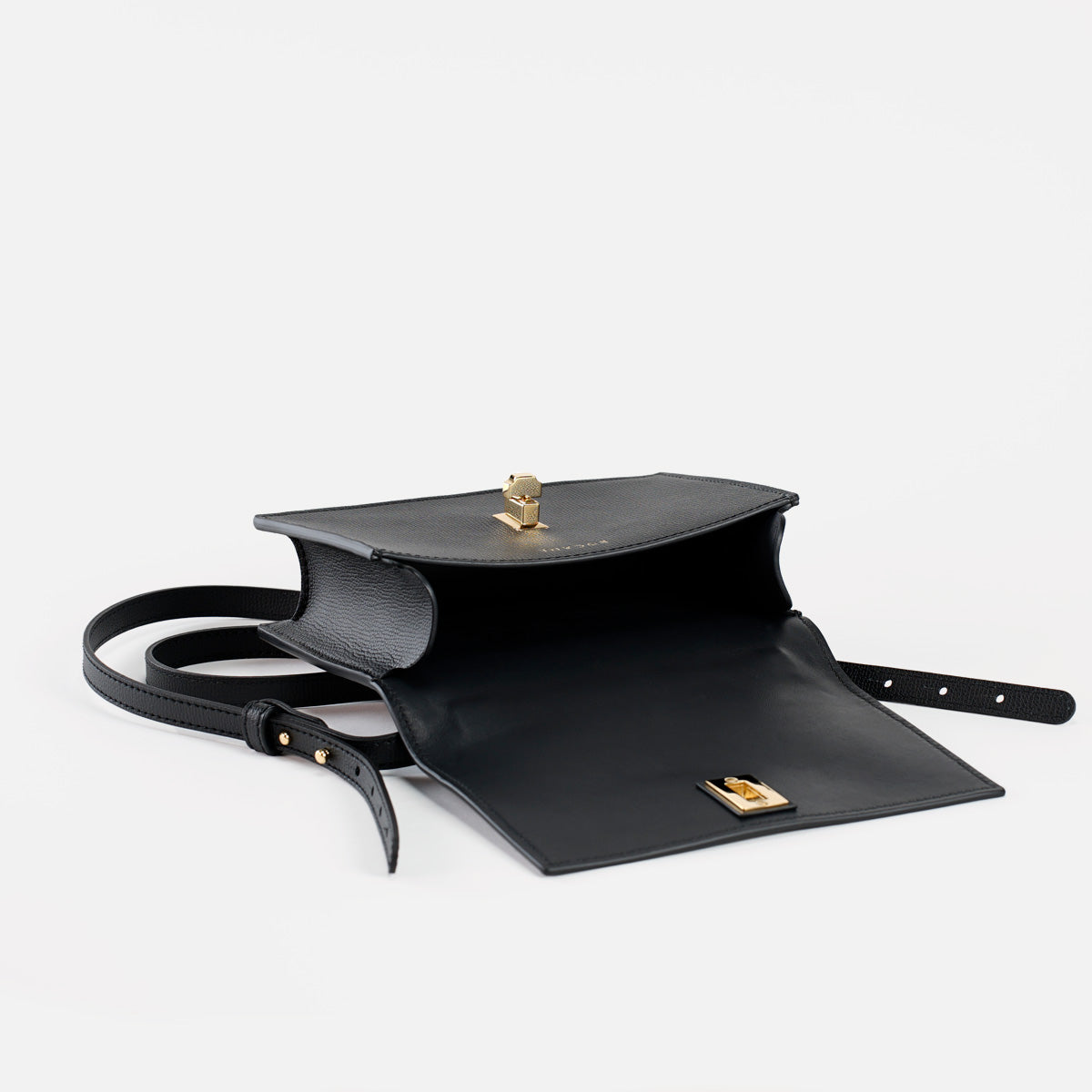Geanta Esprit, Piele Texturata, Neagra