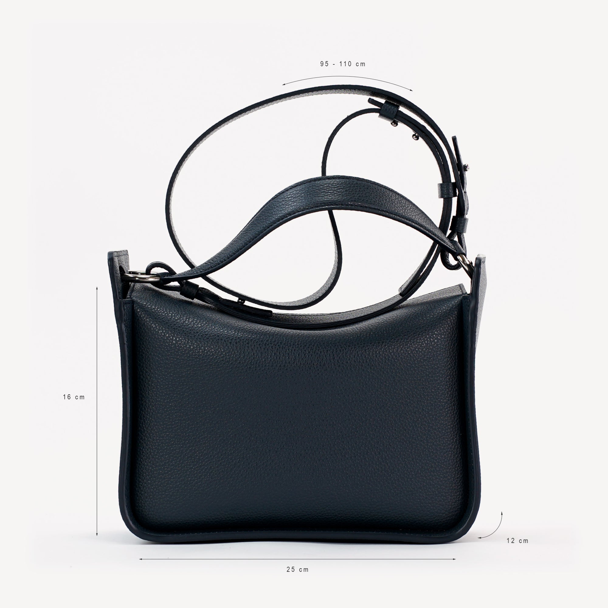 Toujours Bag, Textured Leather, Burgundy