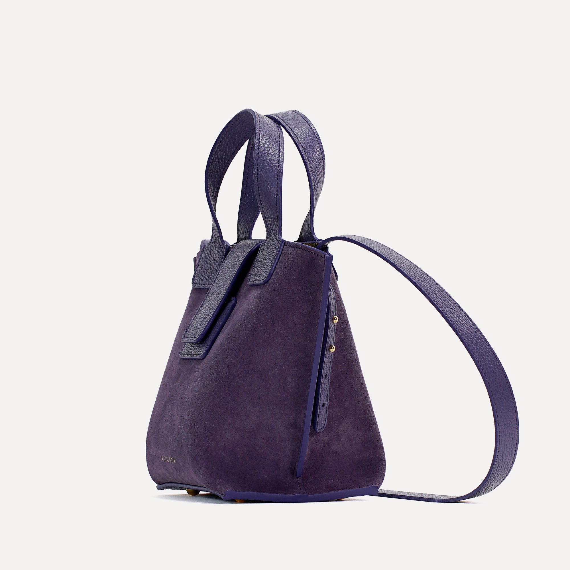 Geanta Caprice, Piele Intoarsa, Culoare Violet Ametist