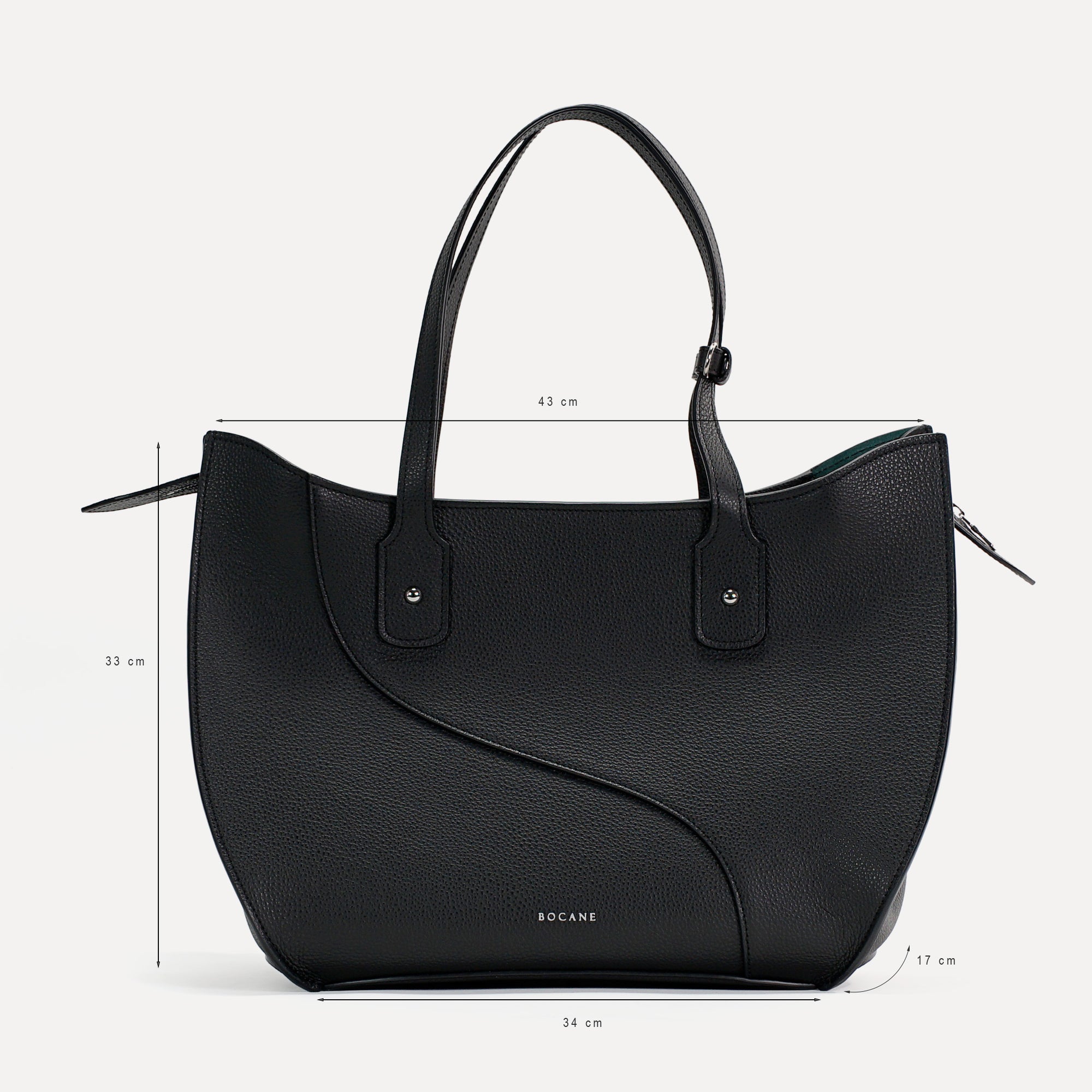 Geanta Ether, Piele Texturata &amp; Piele Intoarsa, Rosu