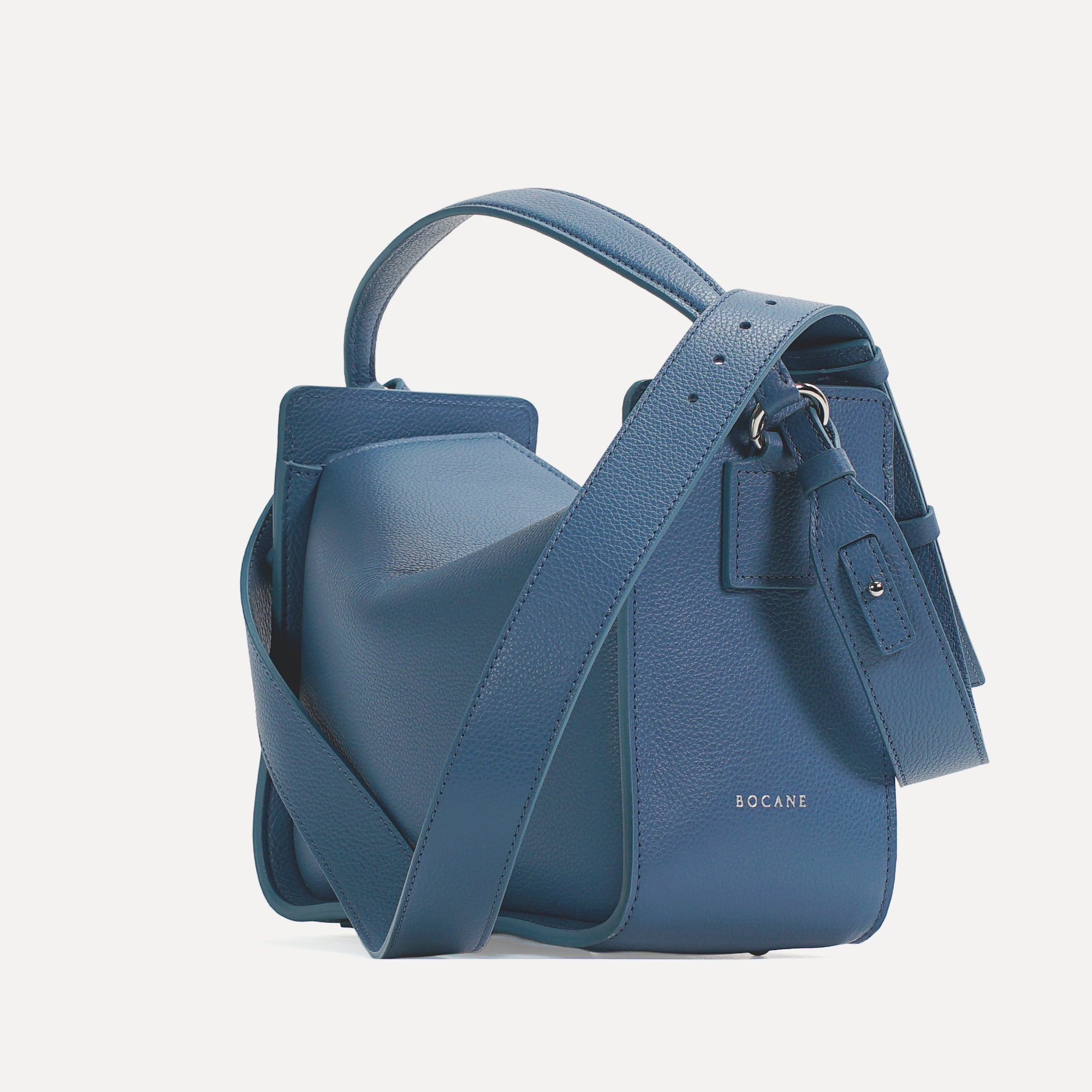Toujours Bag, Textured Leather, Infinite Blue