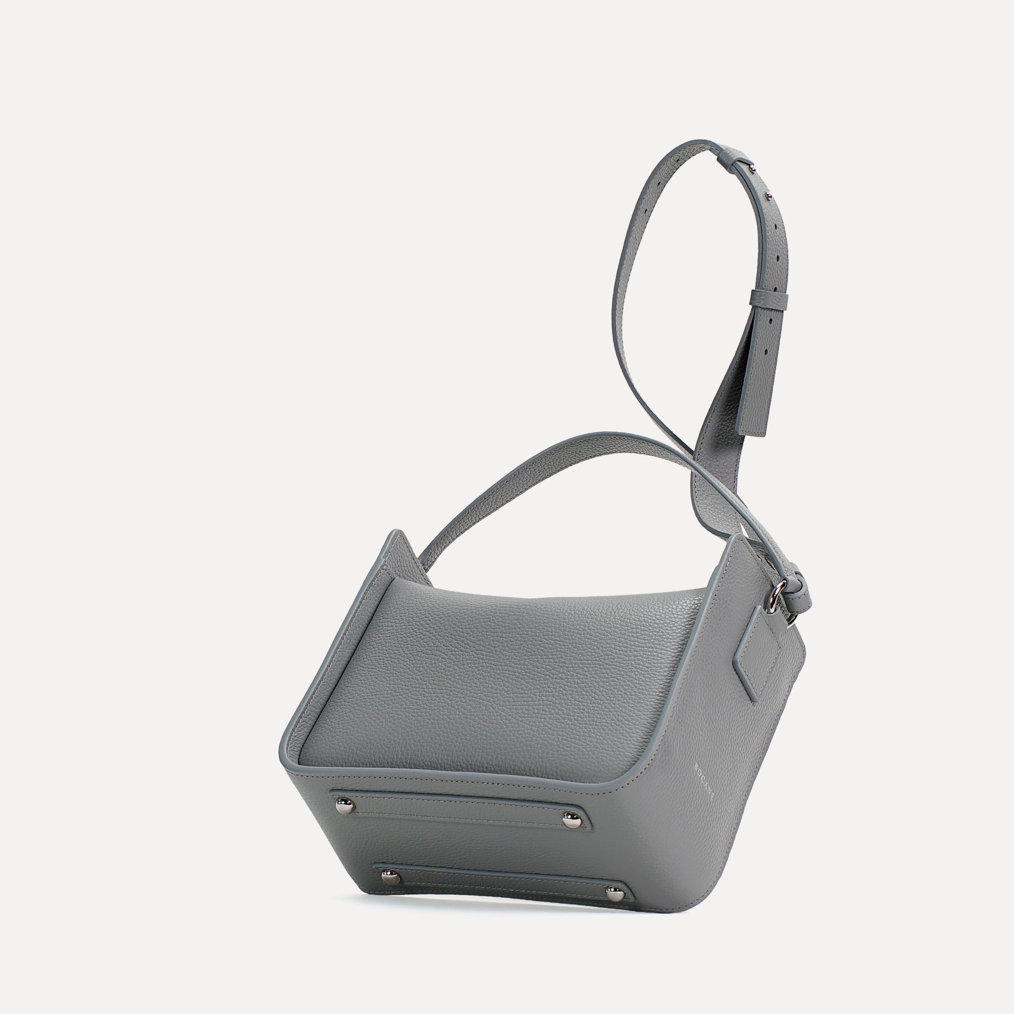 Toujours Bag, Textured Leather, Turbulence Grey