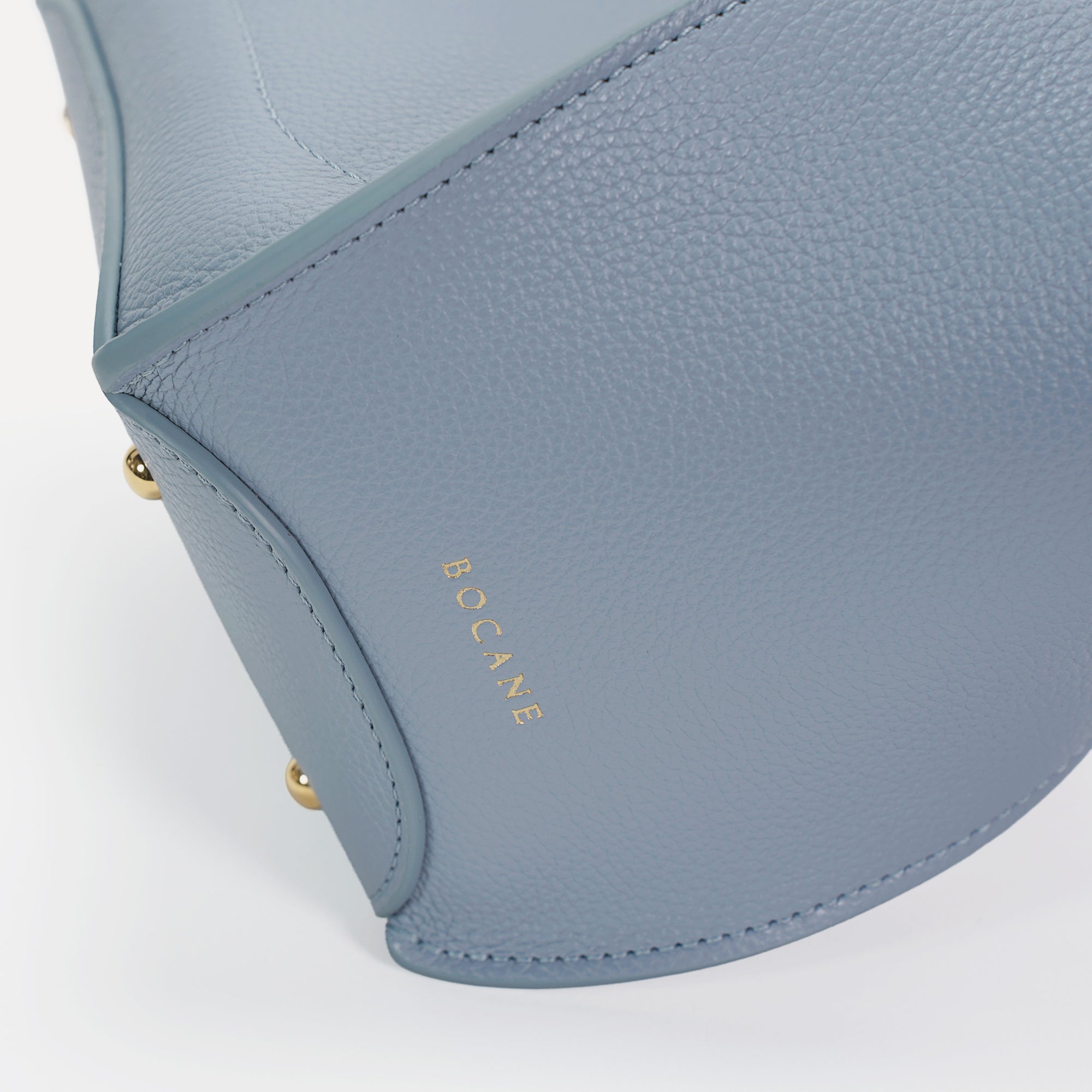 Geanta Amarante Mini, Piele Texturata, Albastru Pastel