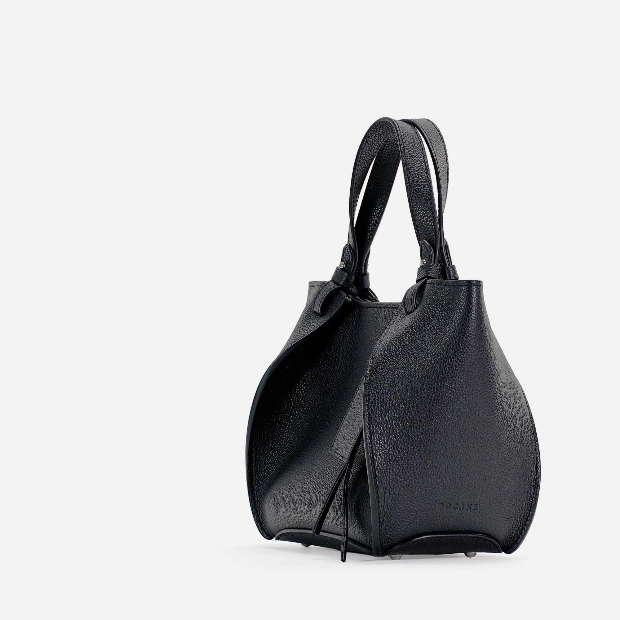 Geanta Amarante Mini, Piele Texturata, Neagra