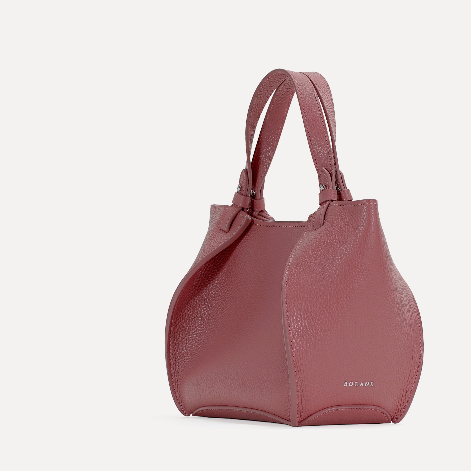 Geanta Amarante Mini, Piele Texturata, Roz Shamal