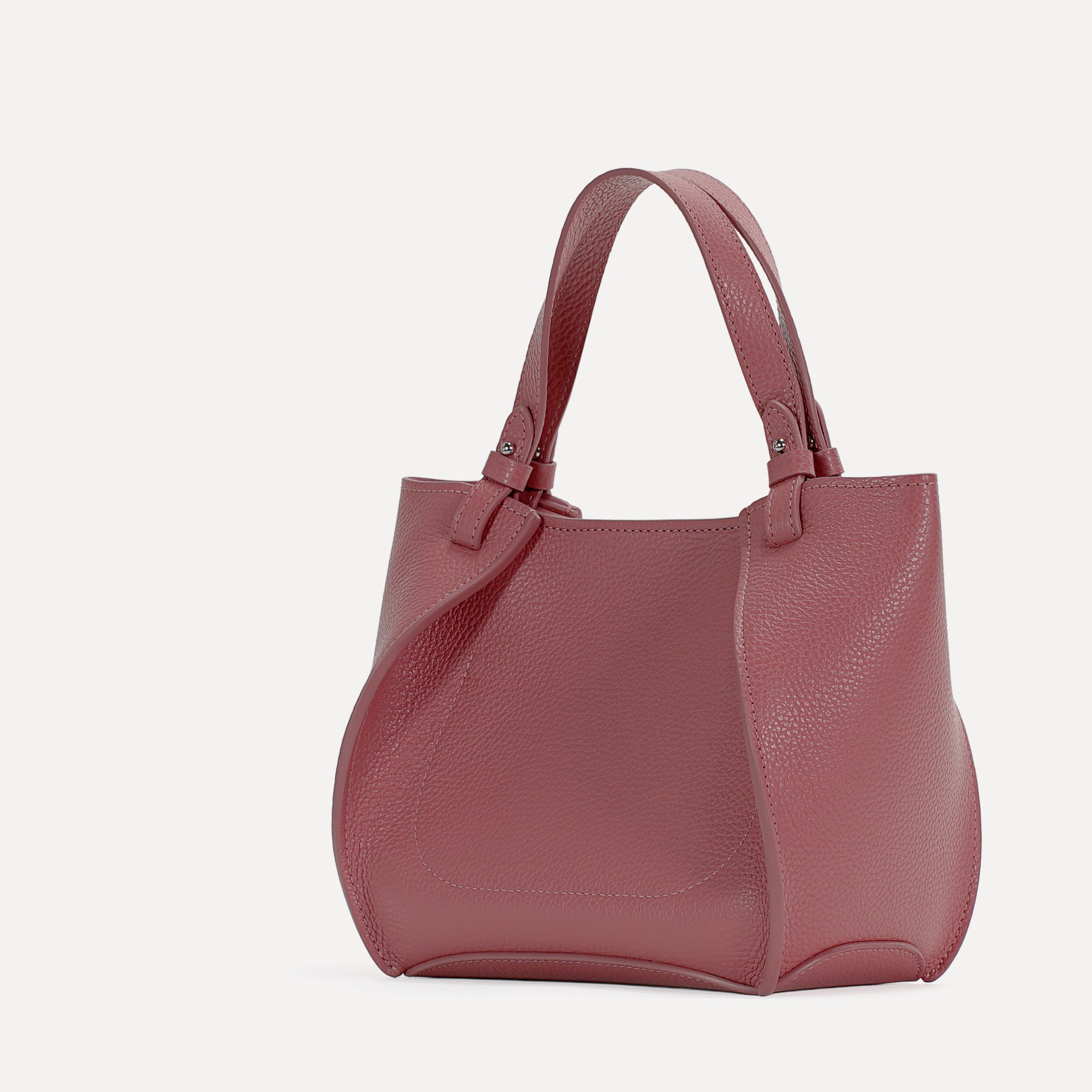 Geanta Amarante Mini, Piele Texturata, Roz Shamal