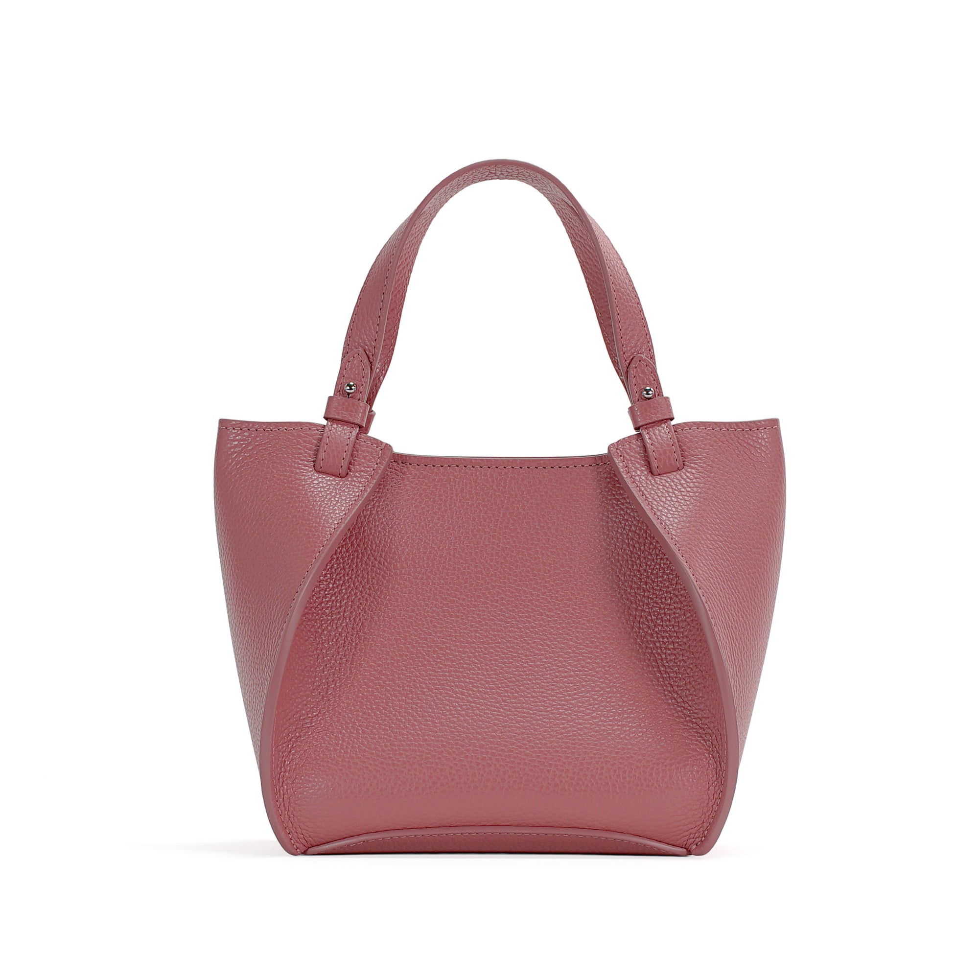 Geanta Amarante Mini, Piele Texturata, Roz Shamal