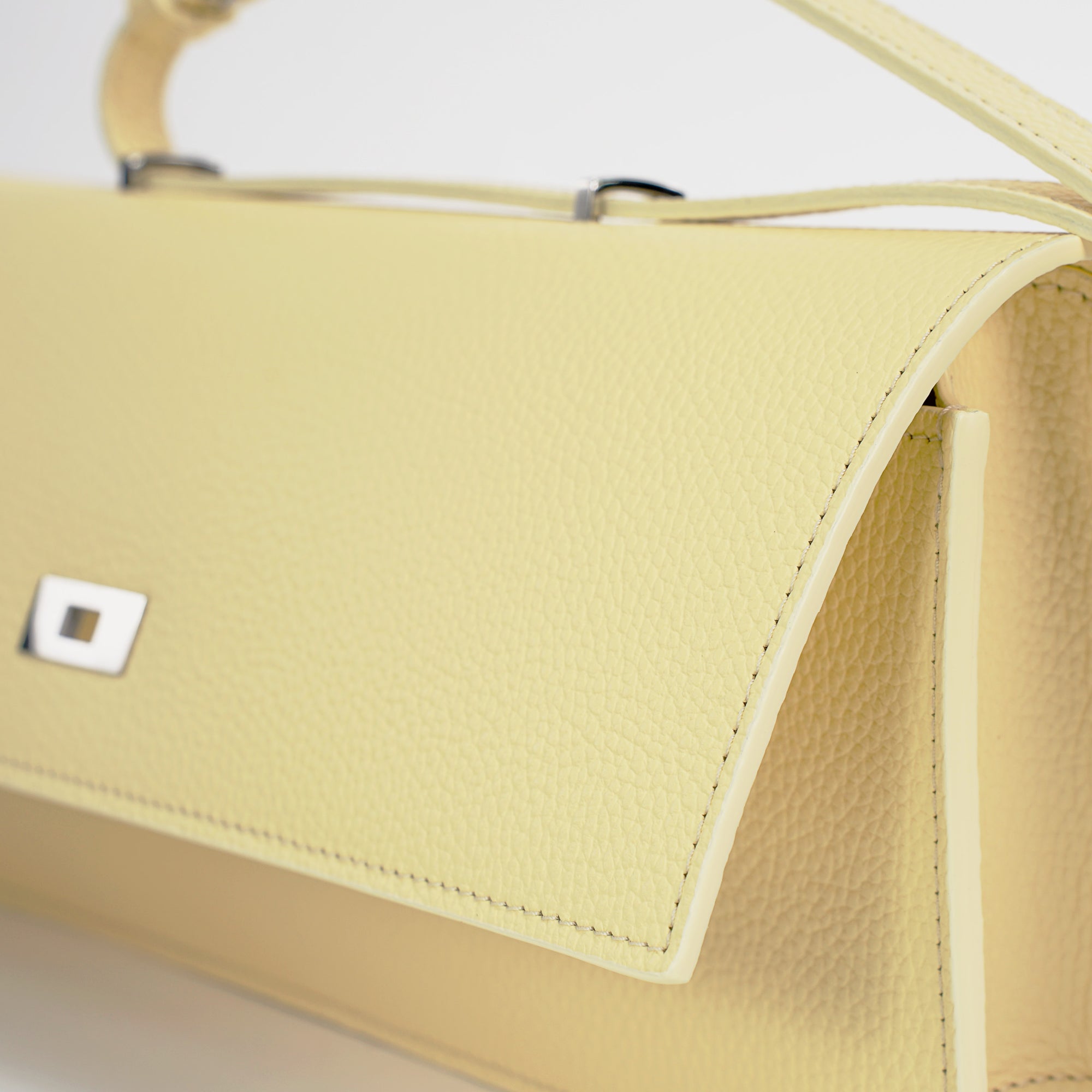 Geanta Esprit Long, Piele Texturata, Galben Pastel