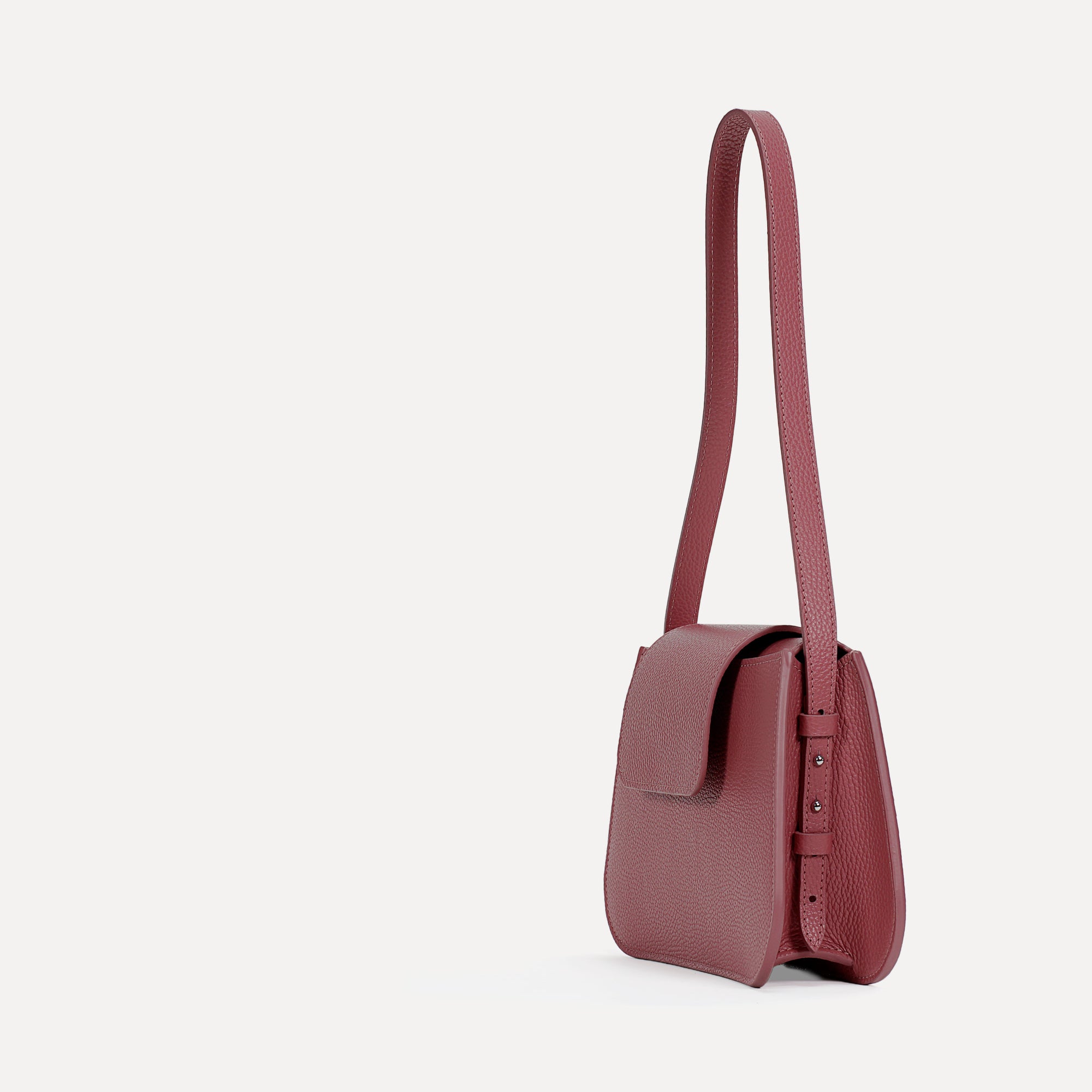 Geanta Cachette, Piele Texturata, Roz Shamal