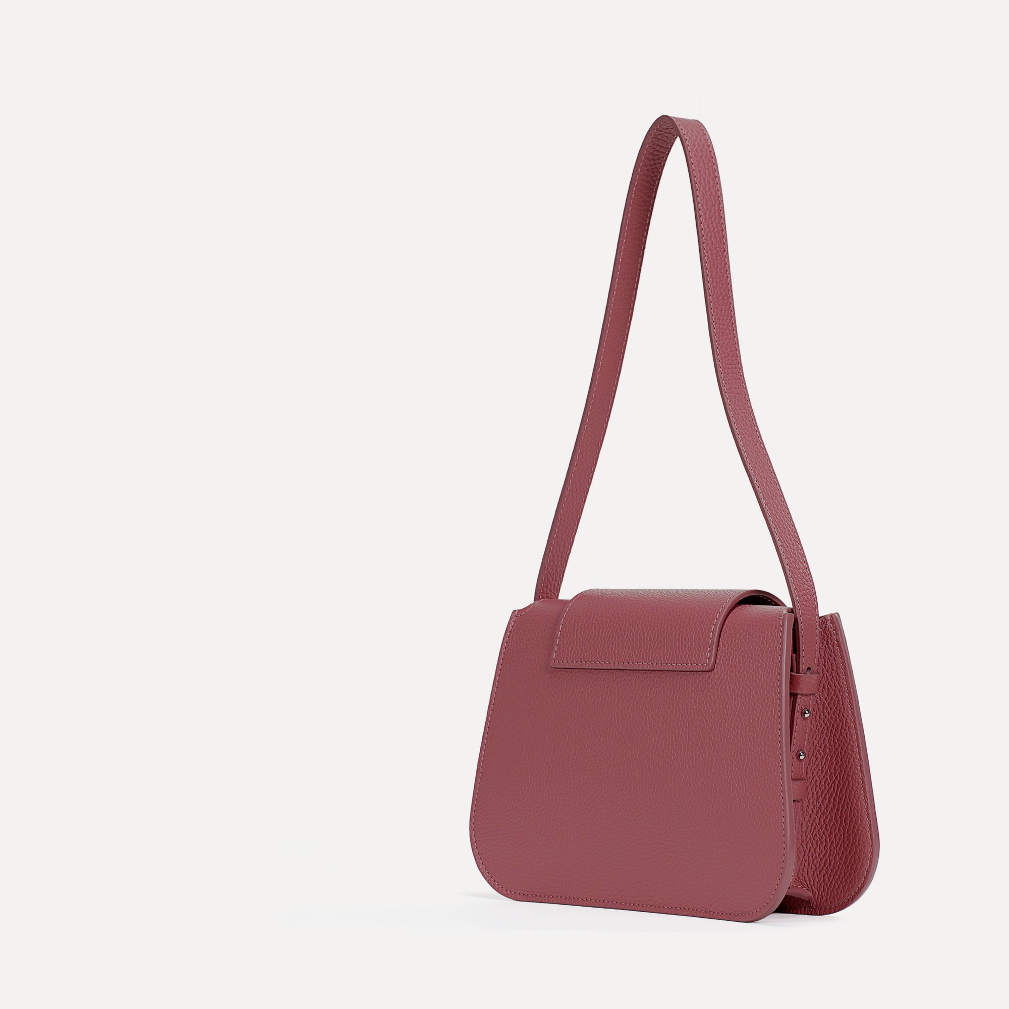Geanta Cachette, Piele Texturata, Roz Shamal