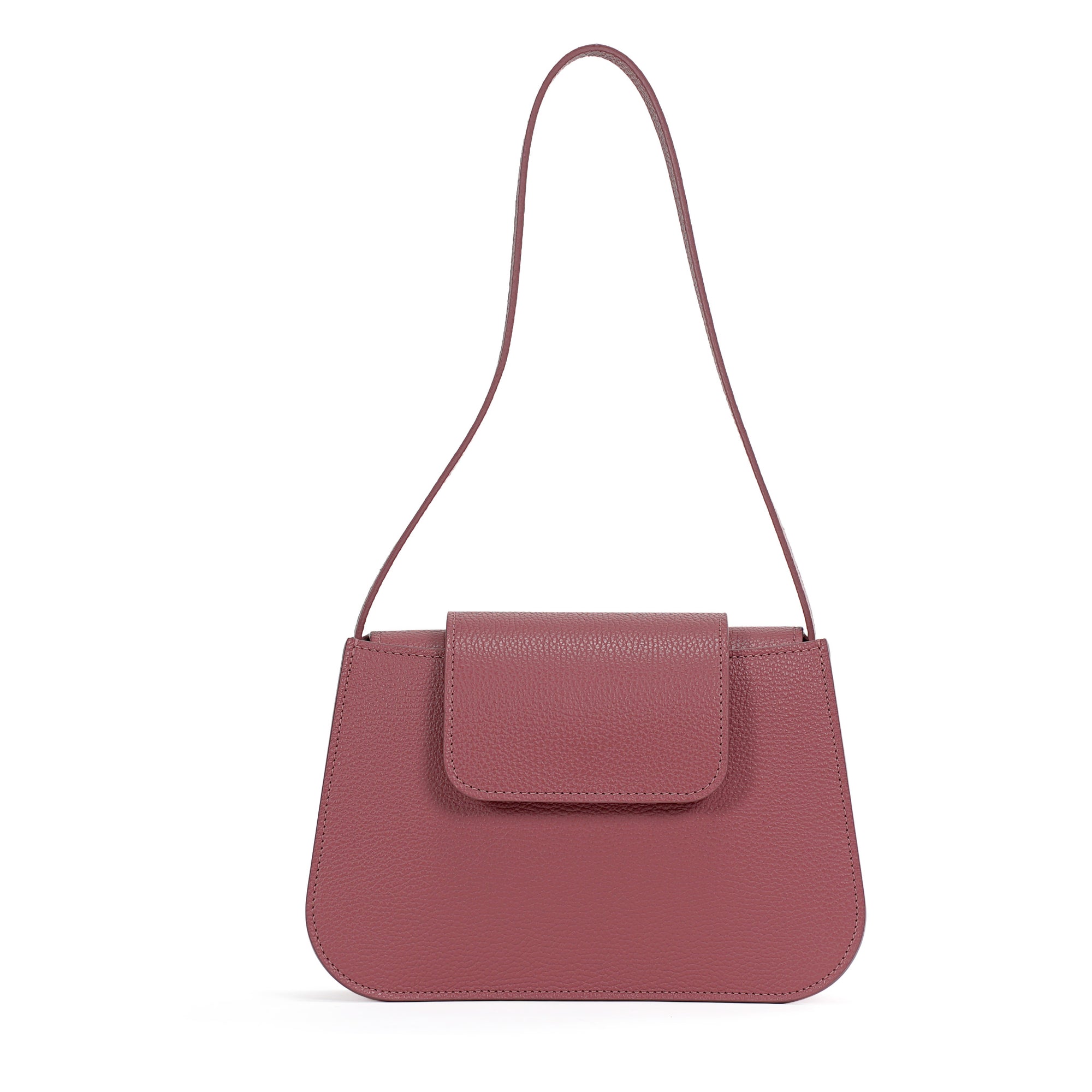 Geanta Cachette, Piele Texturata, Roz Shamal