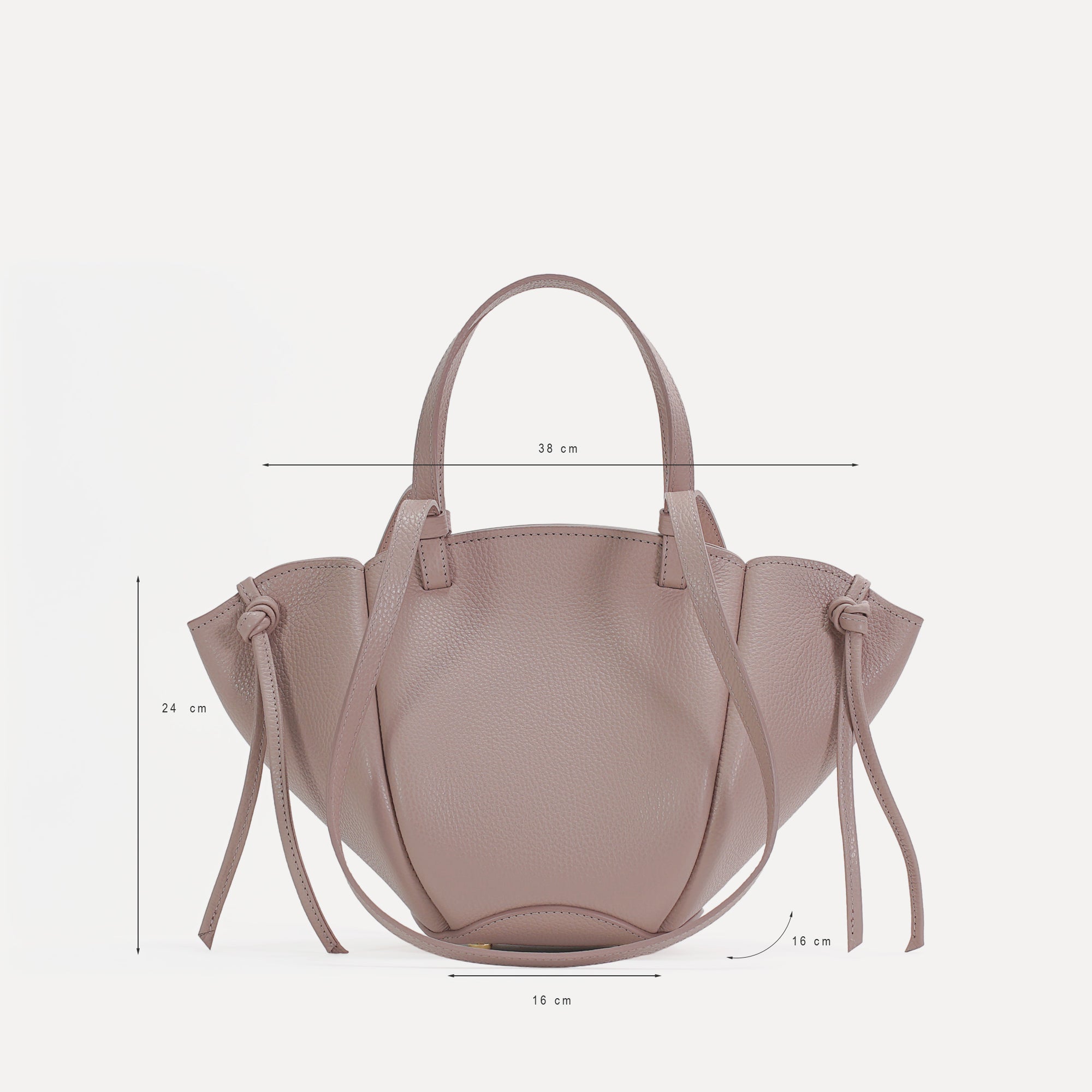 Voulez-Vous Bag, Textured Leather, Mustard